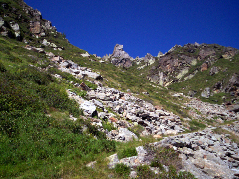 Colle Mologna piccola e lago Riazzale